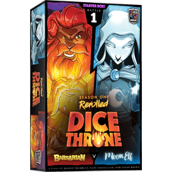 Dice Throne: Barbarian v. Moon Elf