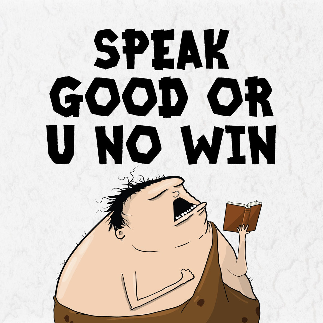 Poetry for Neanderthals: Grab and Game Edition — official publisher image