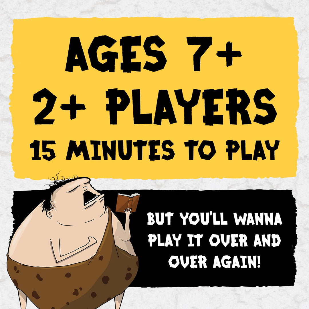 Poetry for Neanderthals: ages 7+, 2+ players, 15 minutes