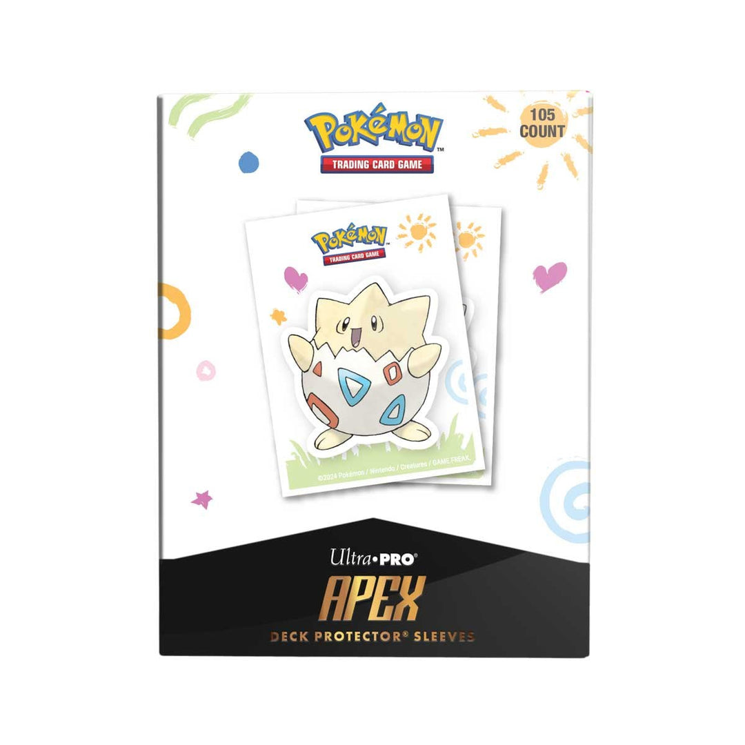 Pokemon APEX Deck Protector Sleeves - Togepi (105-pack) — official manufacturer extra