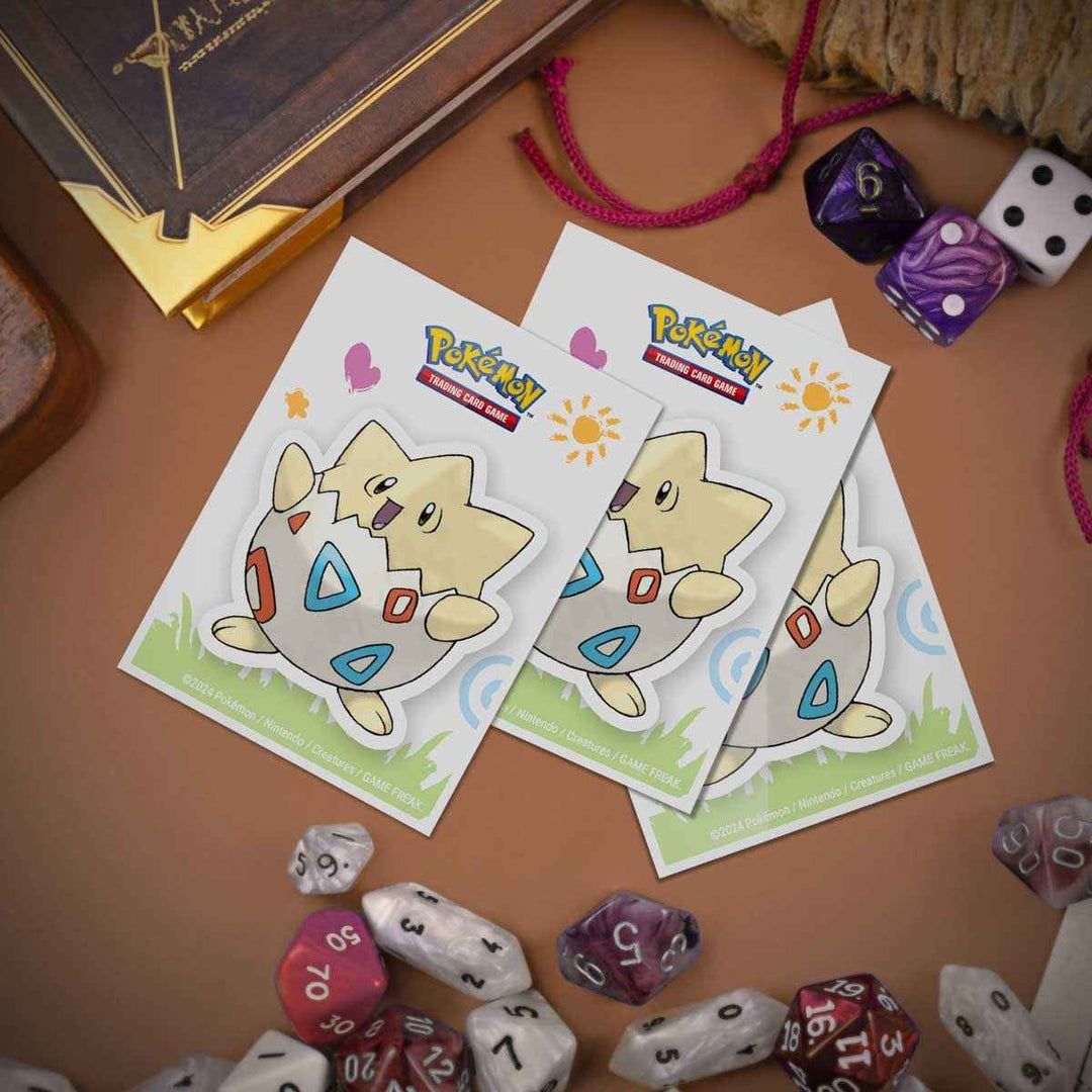 Pokemon APEX Deck Protector Sleeves - Togepi (105-pack) — official manufacturer extra