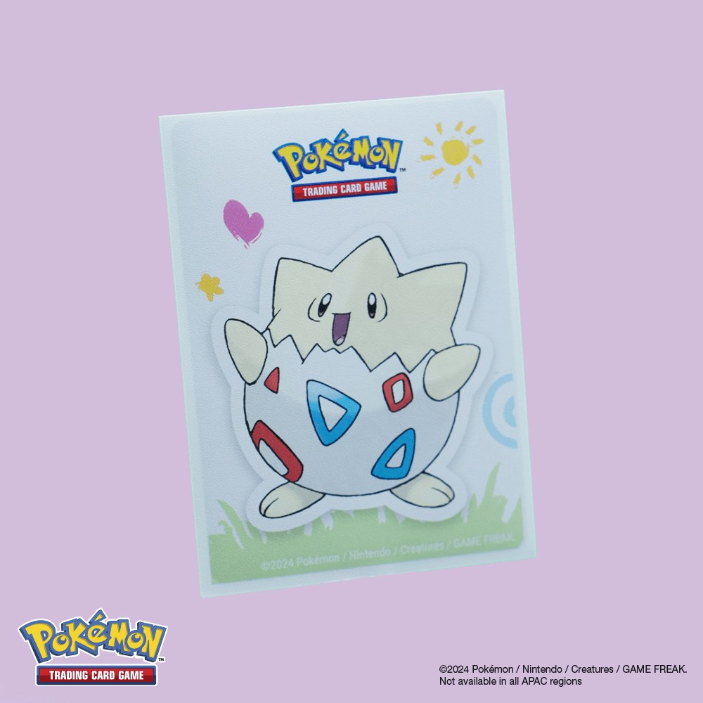 Pokemon APEX Deck Protector Sleeves - Togepi (105-pack) — official packshot