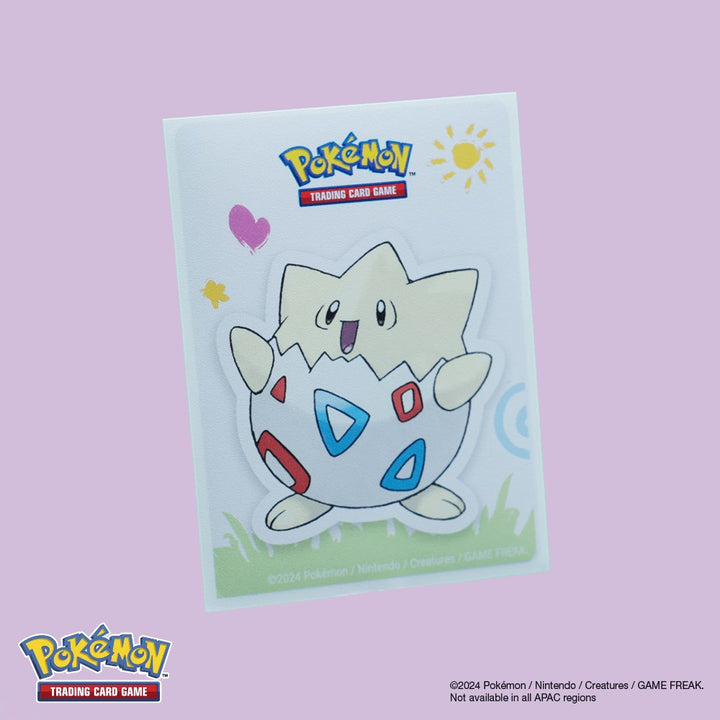 Pokemon APEX Deck Protector Sleeves - Togepi (105-pack) — official packshot