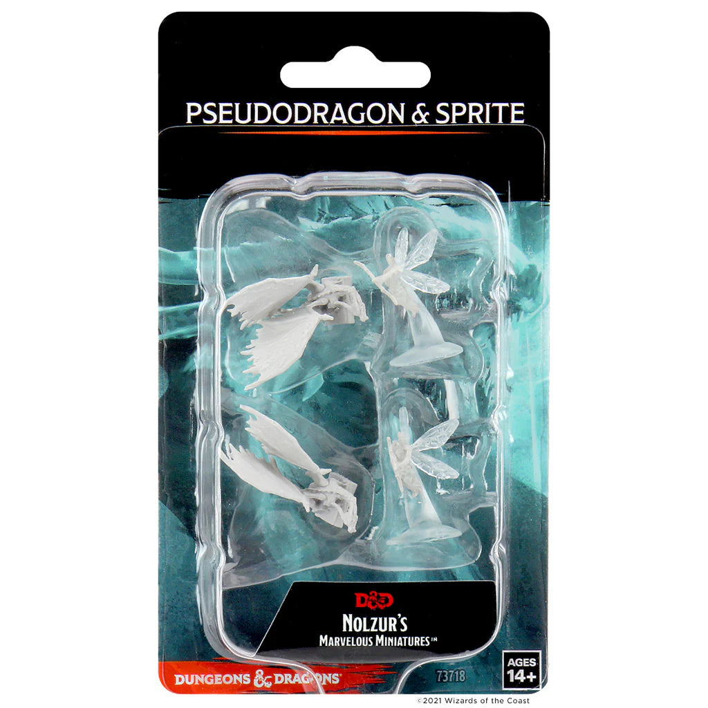 D&D Nolzur's Marvelous Miniatures Sprite & Pseudodragon