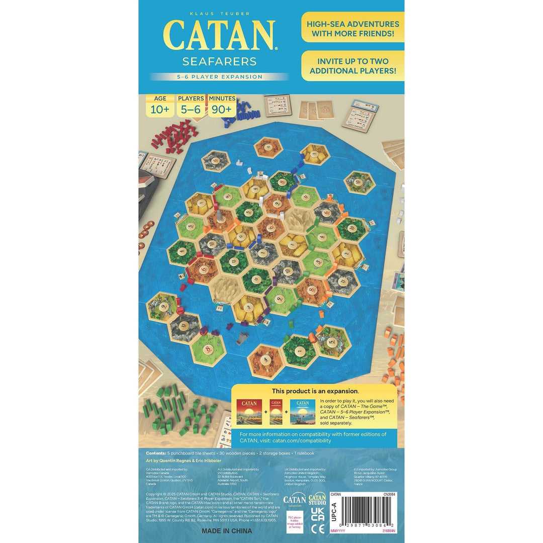 Catan: Seafarers – 5-6 Player Extension — official extra