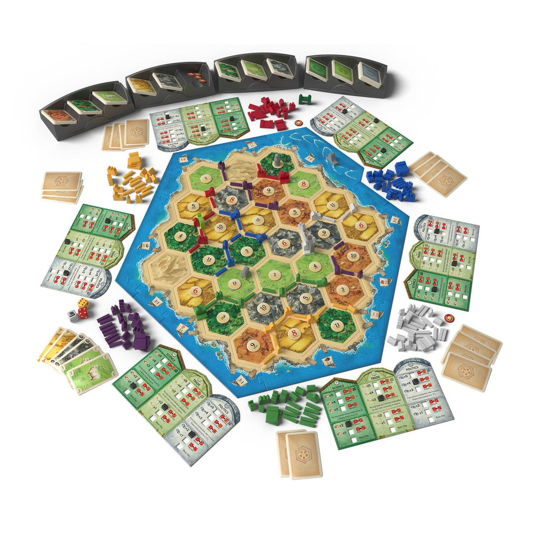 Catan Extension: Cities & Knights 5-6 Player — official extra