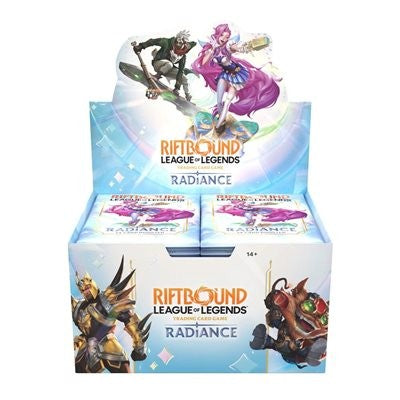 Riftbound League of Legends: Radiance Booster Display