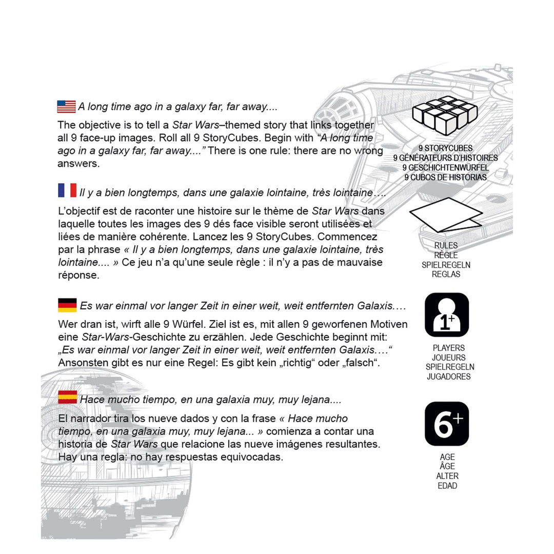 Rory's Story Cubes: Star Wars — official publisher extra