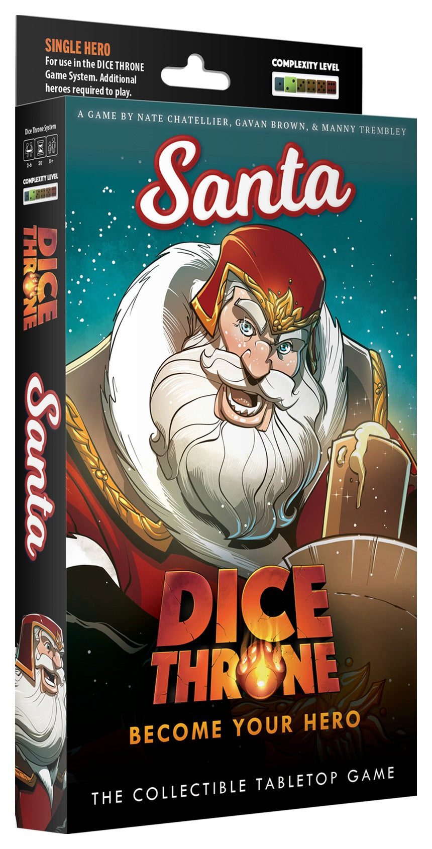 Dice Throne: Santa Hero Pack box