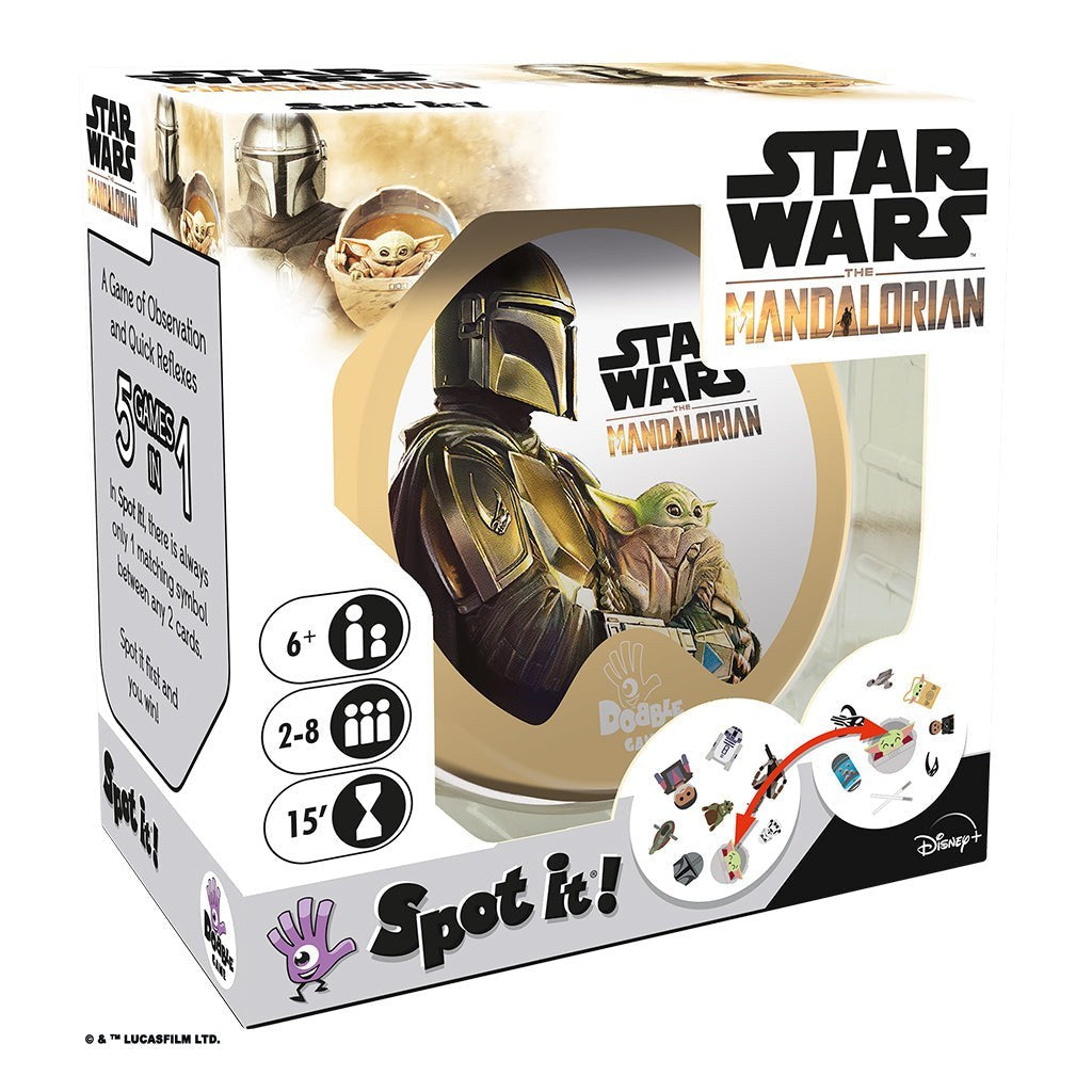 Spot it! Mandalorian — official box