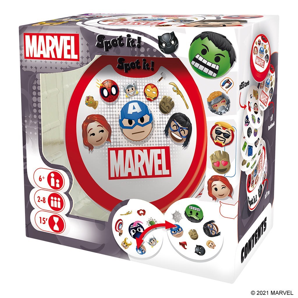 Spot it! Marvel — official box