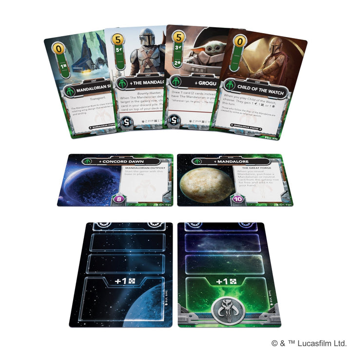 Star Wars: The Deckbuilding Game - Mandalorian Faction Pack — official publisher extra