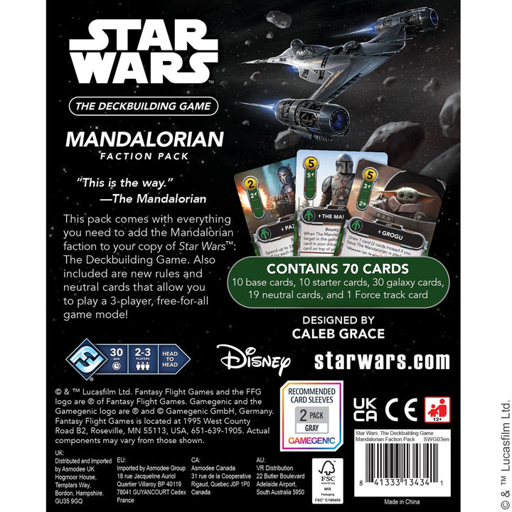 Star Wars: The Deckbuilding Game - Mandalorian Faction Pack — official publisher extra