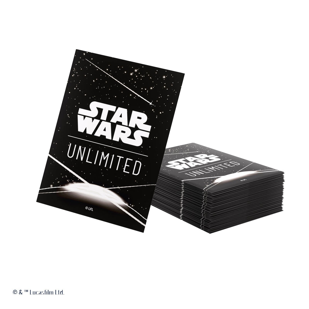 Star Wars: Unlimited Art Sleeves Card Back White — official manufacturer extra