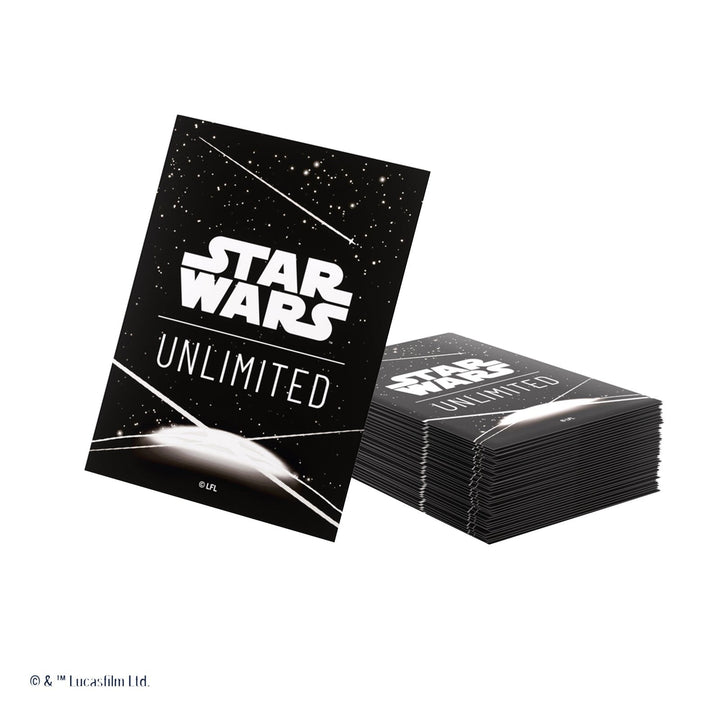 Star Wars: Unlimited Art Sleeves Card Back White — official manufacturer extra