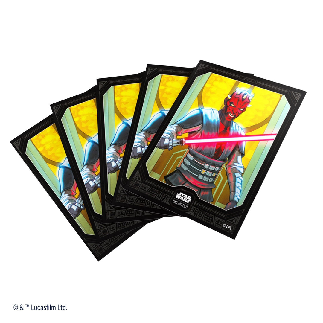 Star Wars: Unlimited Art Sleeves - Darth Maul — official manufacturer extra