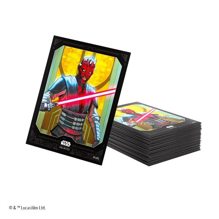 Star Wars: Unlimited Art Sleeves - Darth Maul — official manufacturer extra