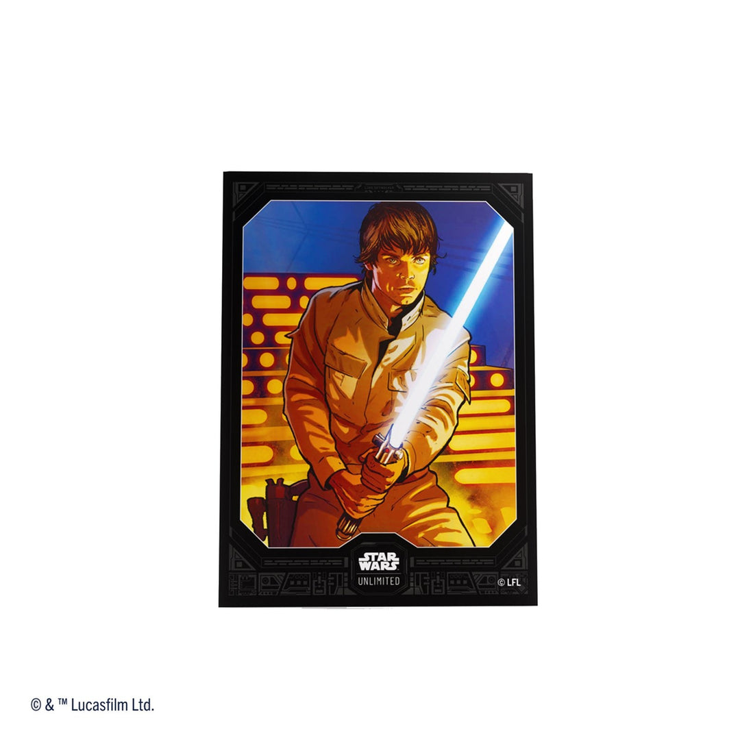 Star Wars: Unlimited Art Sleeves - Luke Skywalker — official manufacturer extra