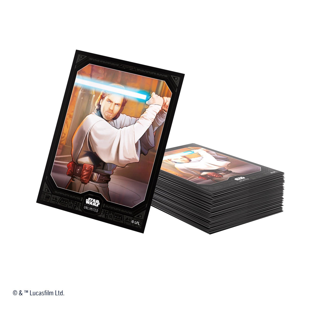Star Wars: Unlimited Art Sleeves - Obi-Wan Kenobi — official publisher extra