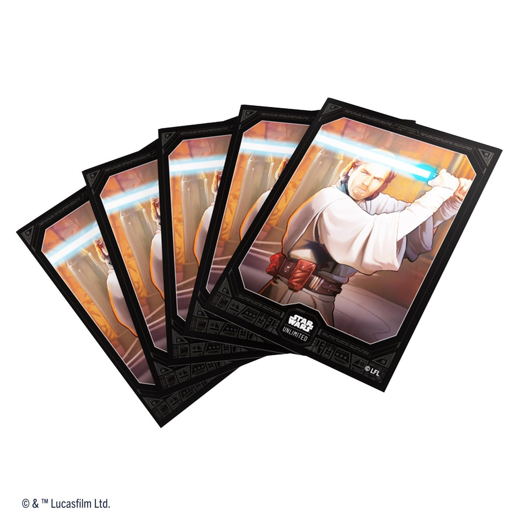 Star Wars: Unlimited Art Sleeves - Obi-Wan Kenobi — official publisher extra