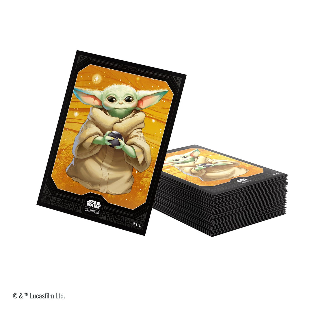 Star Wars: Unlimited Premium Art Sleeve - Grogu — official manufacturer extra