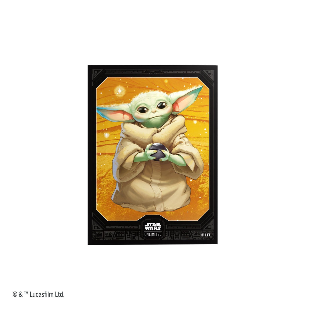 Star Wars: Unlimited Premium Art Sleeve - Grogu — official manufacturer extra