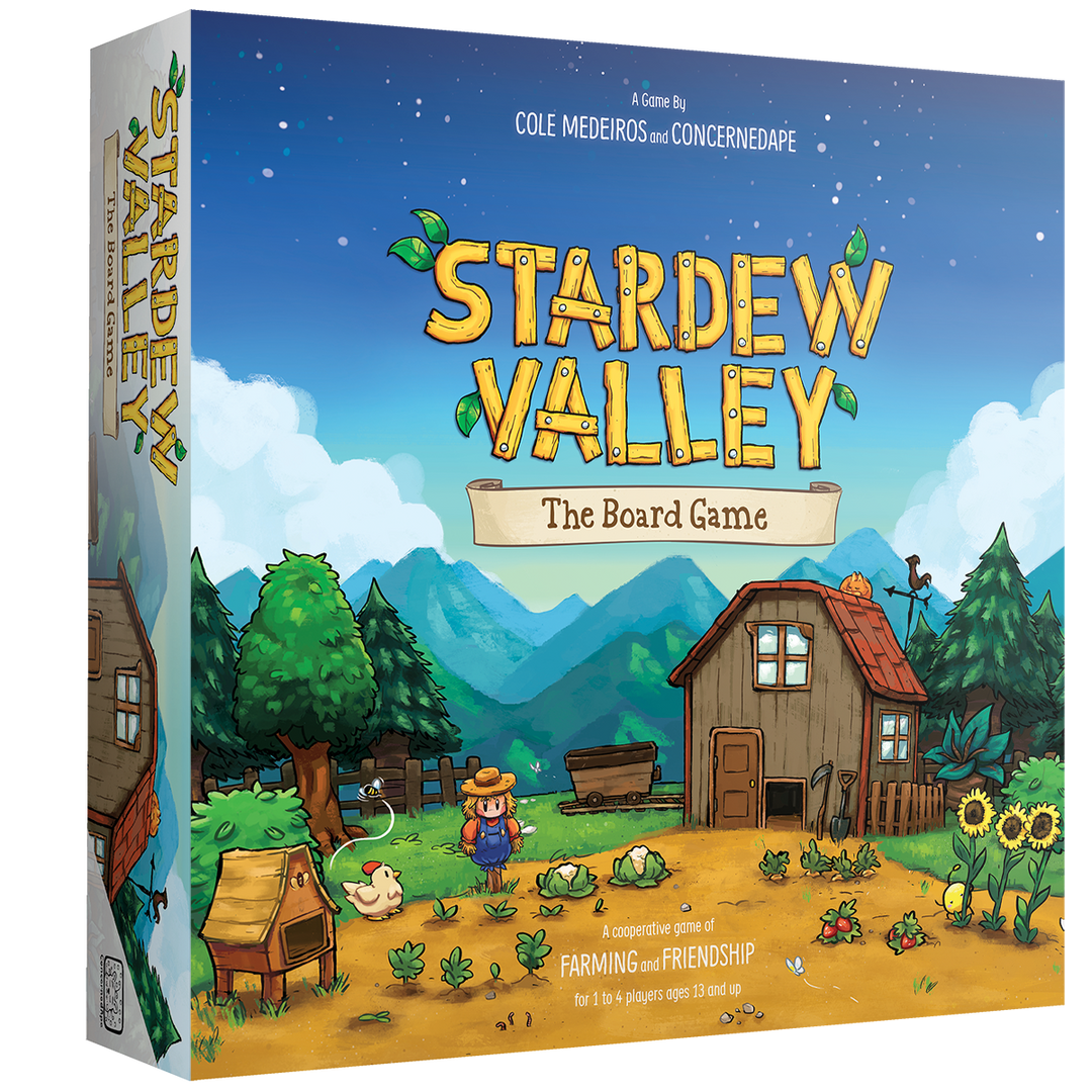 Stardew Valley: The Board Game — official box front