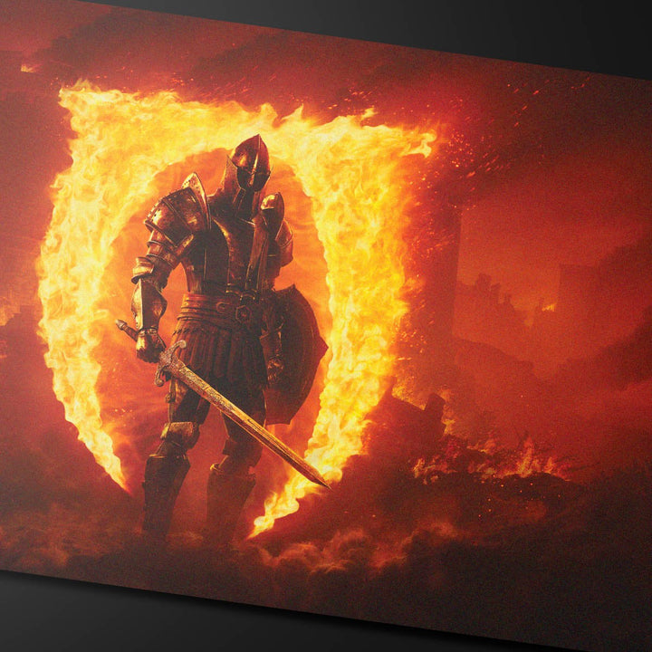 The Elder Scrolls IV: Oblivion Remastered Black-Stitched Playmat for Tabletop Gaming — official publisher extra