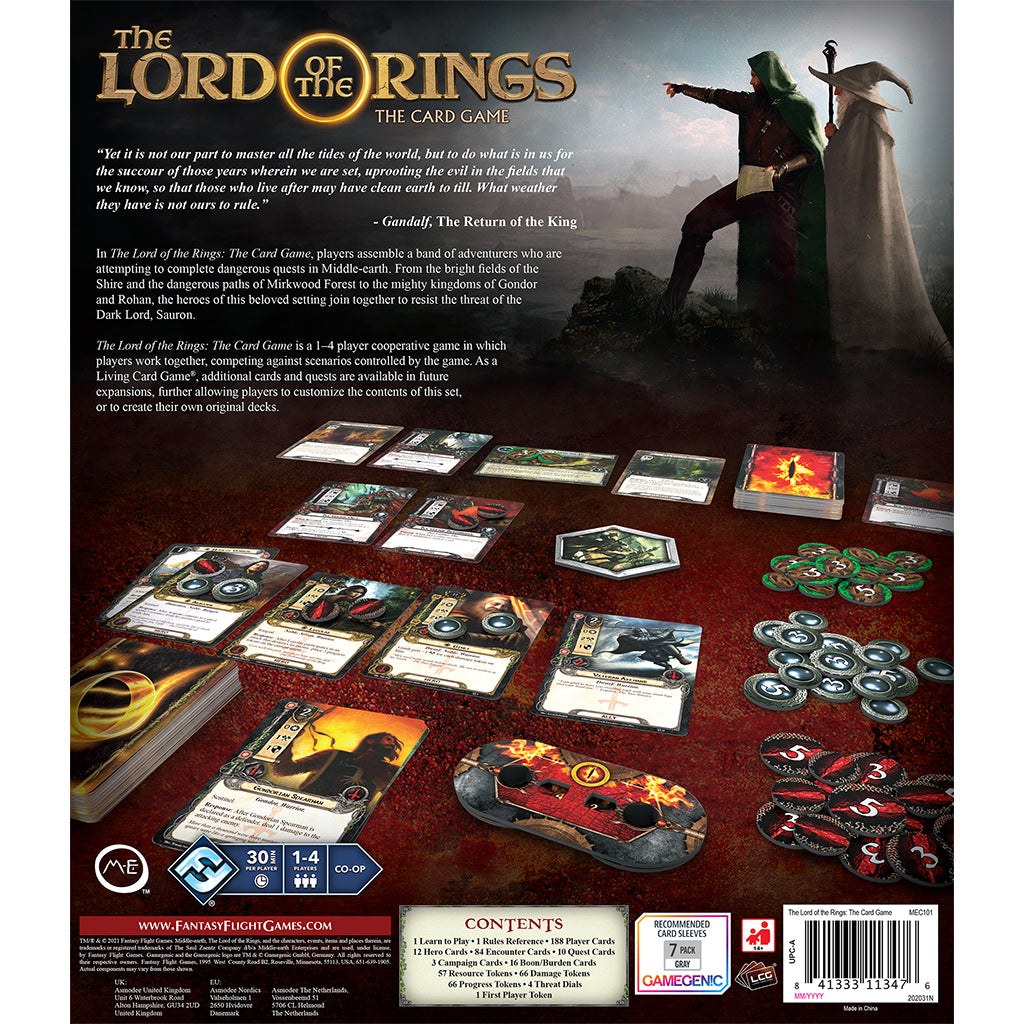 The Lord of the Rings: The Card Game – Revised Core Set — official publisher extra