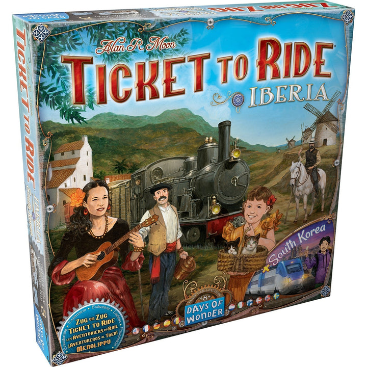 Ticket to Ride Iberia & South Korea — official box