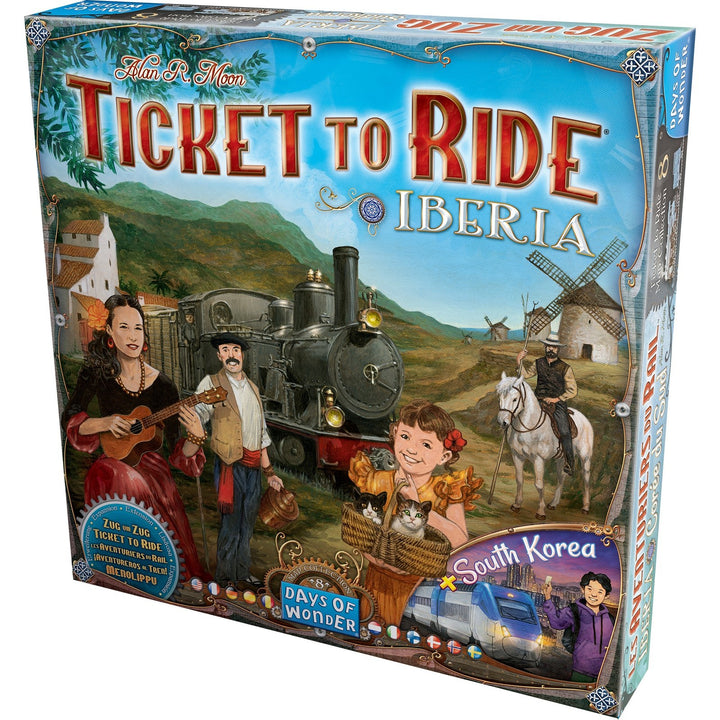 Ticket to Ride Iberia & South Korea — official extra