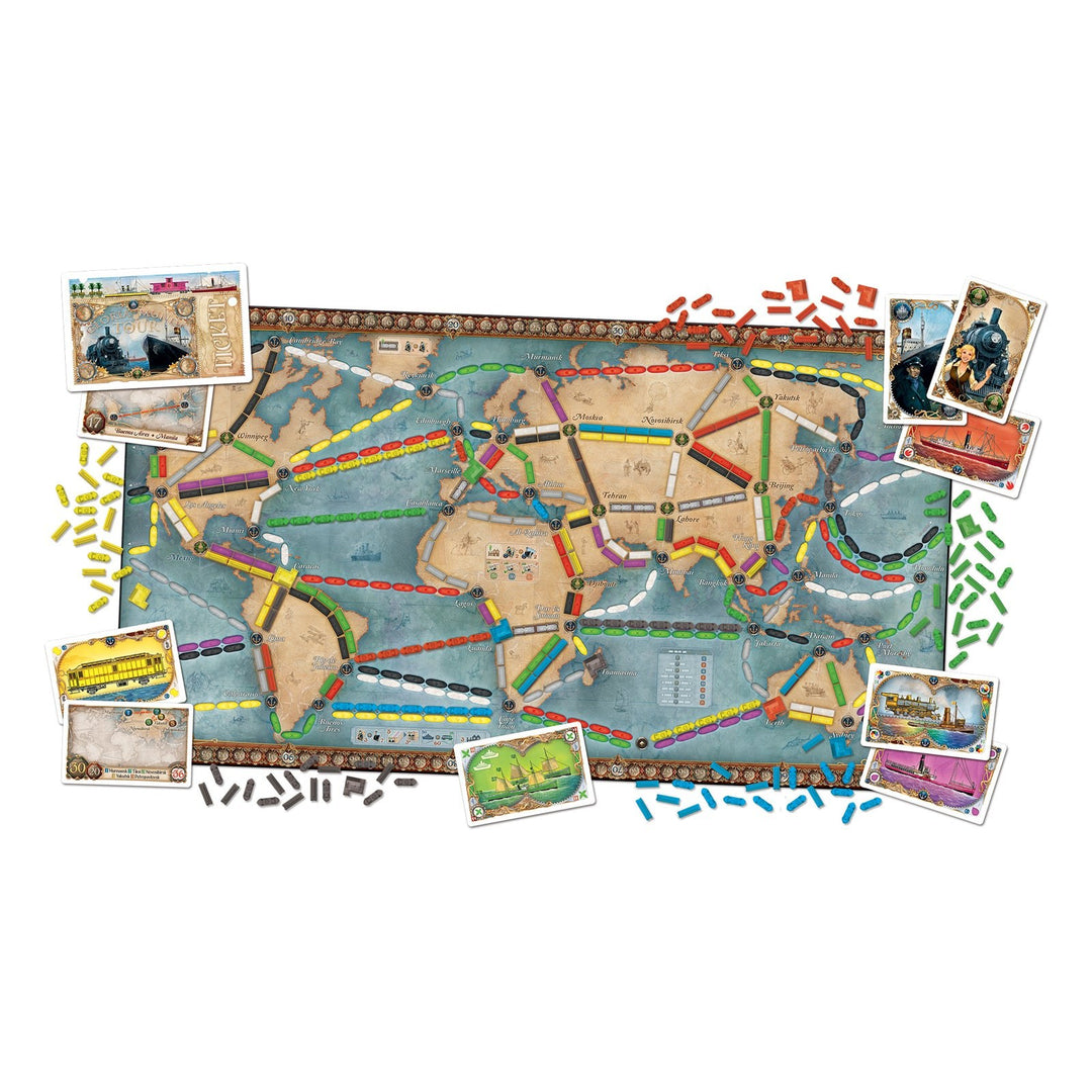 Ticket to Ride: Rails & Sails — official extra