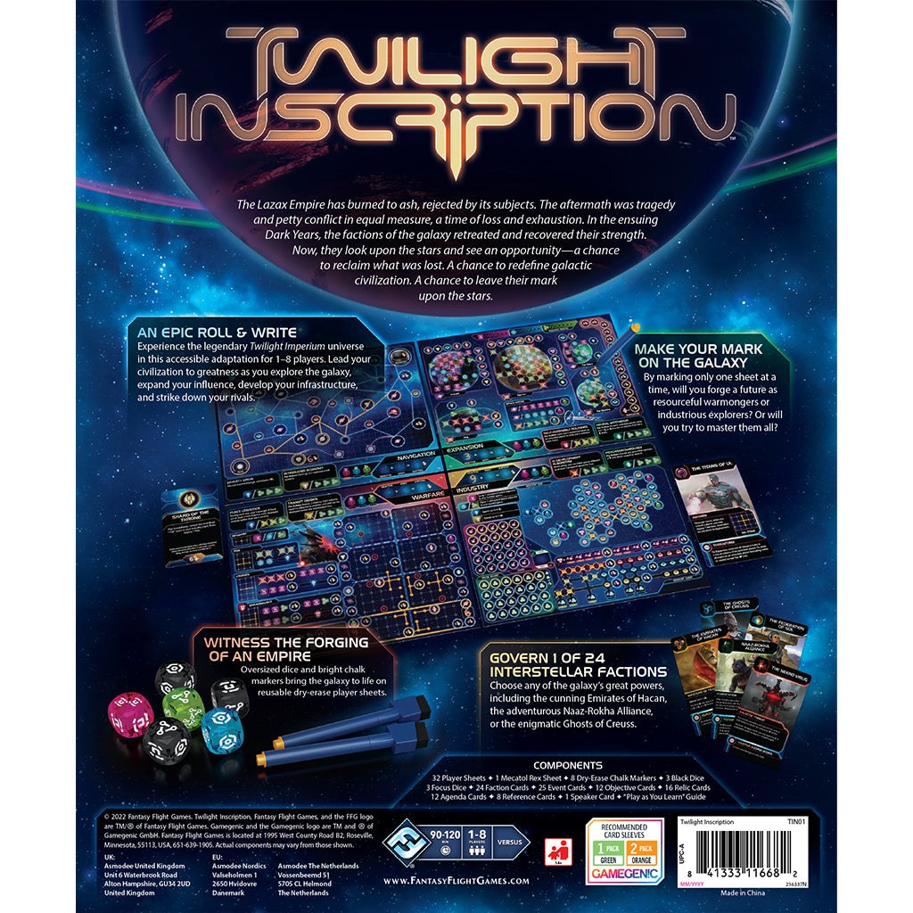 Twilight Inscription — official publisher extra