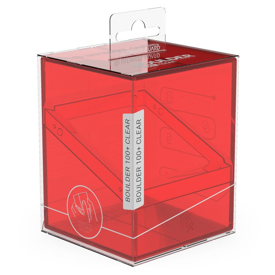 Deck Box: Boulder: Clear: 100+: Ruby
