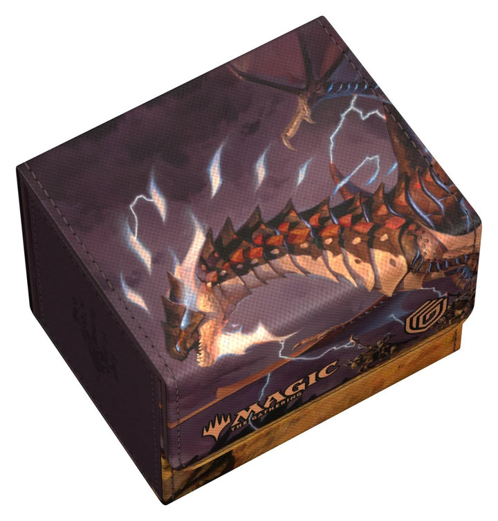 Ultimate Guard Sidewinder 100+ XenoSkin – Tarkir: Dragonstorm Ghostfire – Neriv, Heart of the Storm — Closed box – top/front