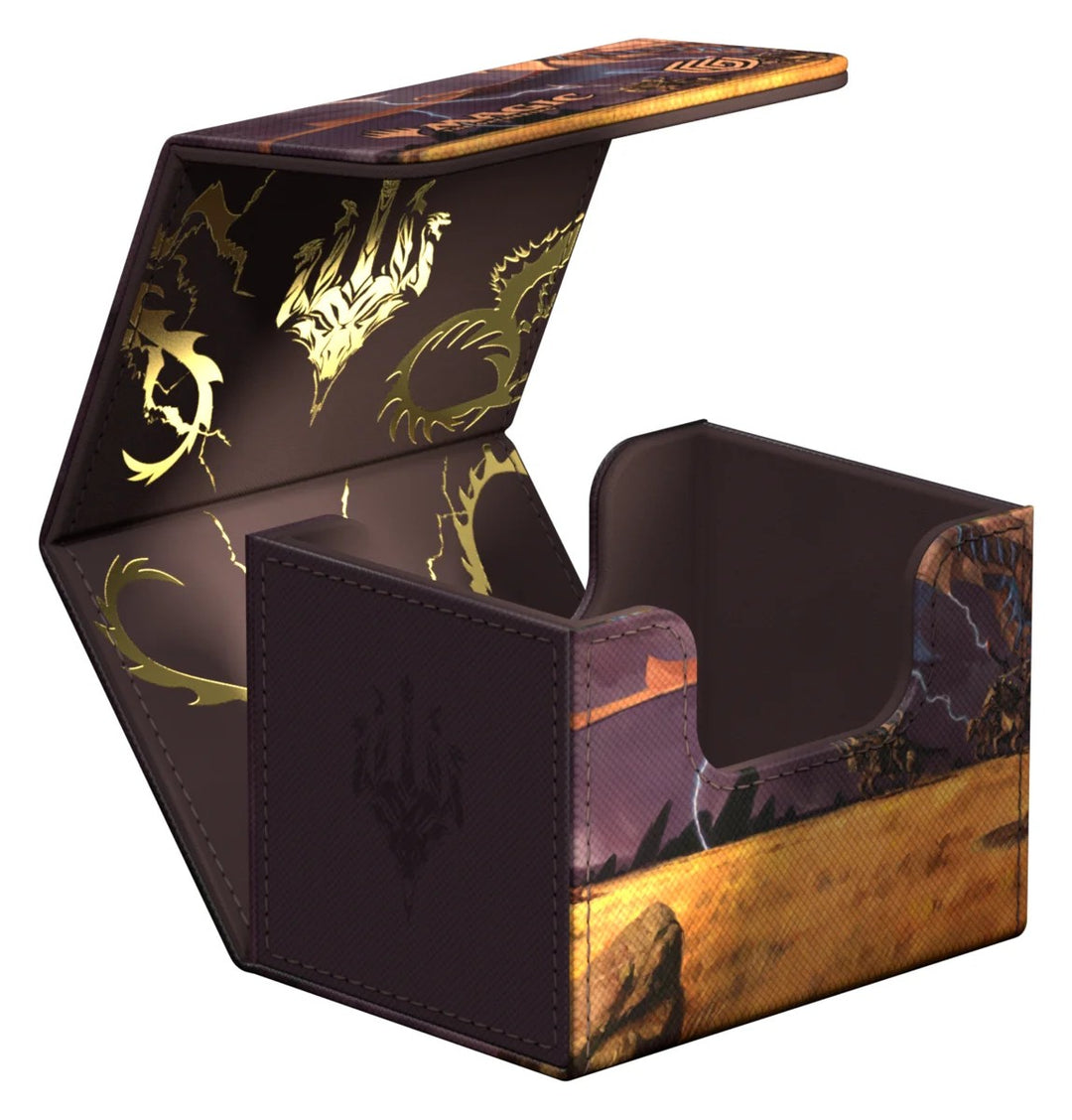 Ultimate Guard Sidewinder 100+ XenoSkin – Tarkir: Dragonstorm Ghostfire – Neriv, Heart of the Storm — Open box – exterior flap