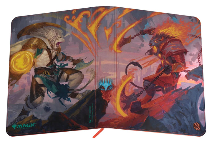 Ultimate Guard Zipfolio 360 Xenoskin: Magic: The Gathering Reality Fracture - Ajani Resolute / Ajani Unrelenting - image 9