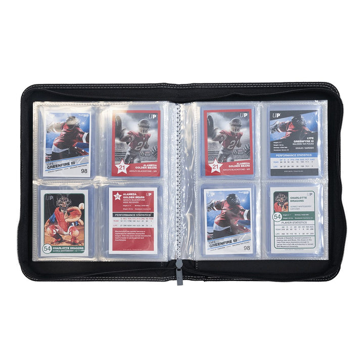 Ultra Pro 4-Pocket Toploader Zippered Premium PRO Binder — official publisher extra