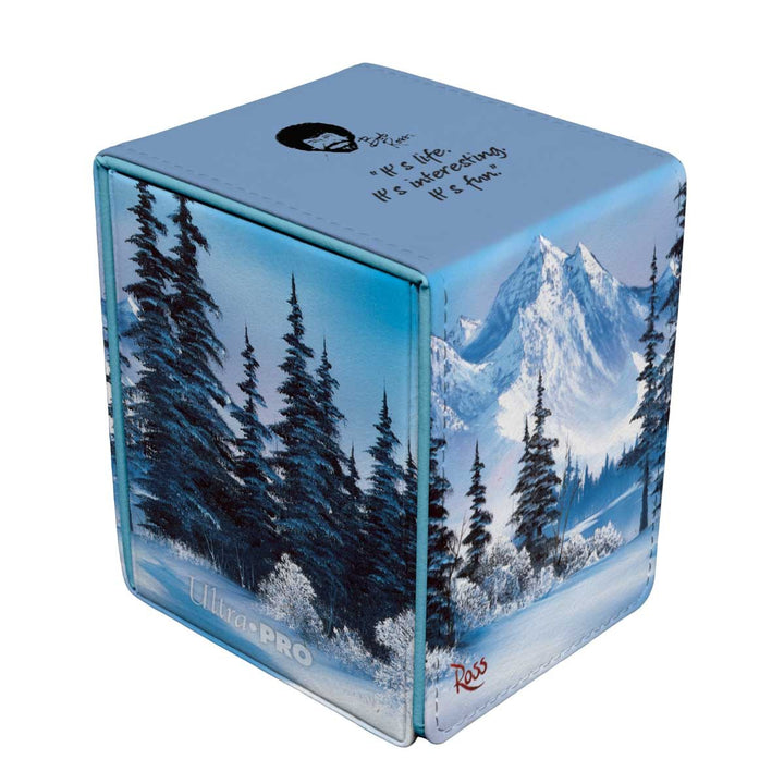 Ultra Pro Alcove Flip Box Bob Ross Winter Paradise — official packshot