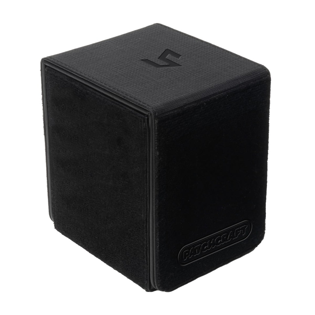 Ultra Pro Patchcraft Alcove Flip Deck Box - Black — official manufacturer extra