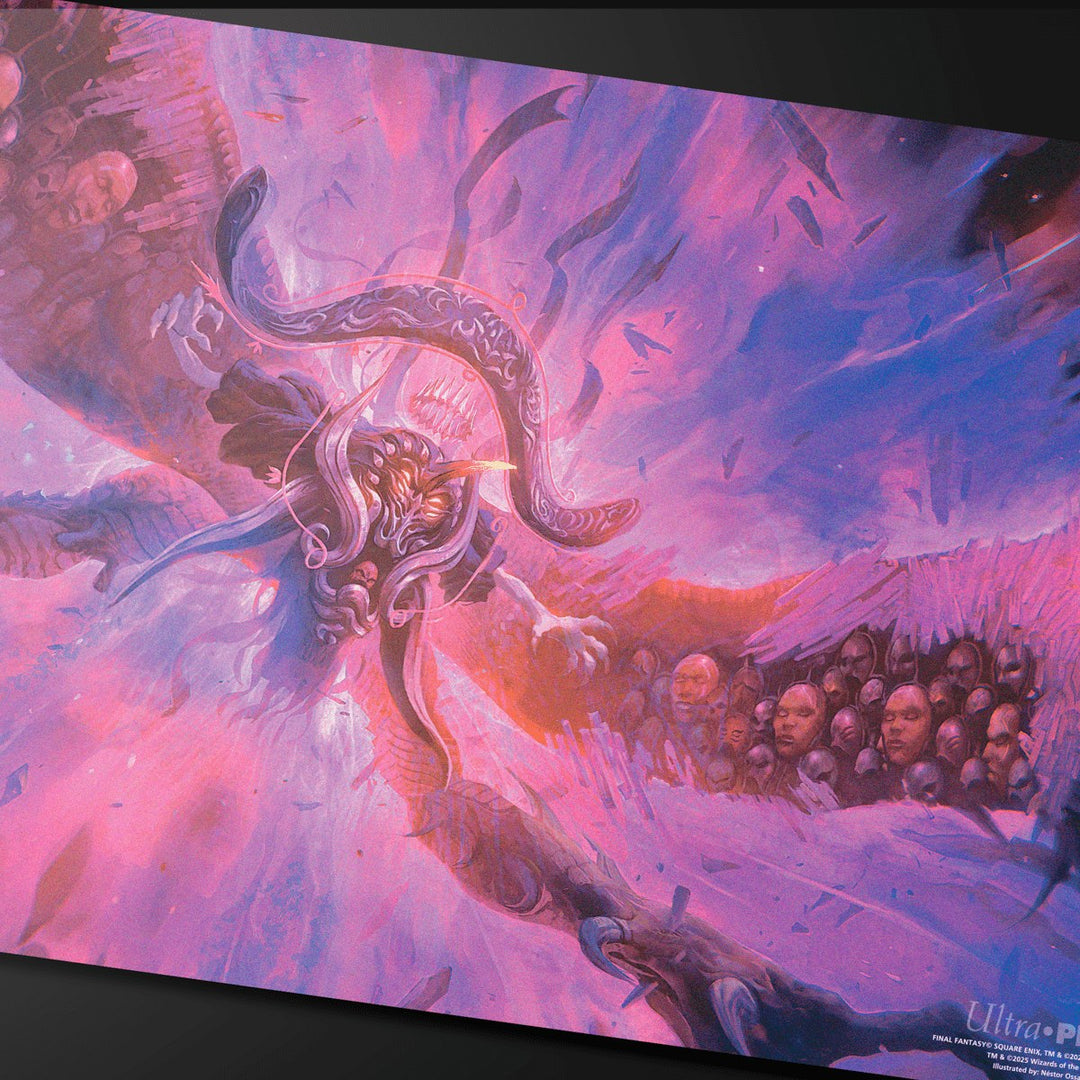 Ultra Pro Playmat Magic the Gathering Universes Beyond Final Fantasy Emet-Selch, Unsundered / Hades, Sorcerer of Eld Double-Sided — official publisher extra