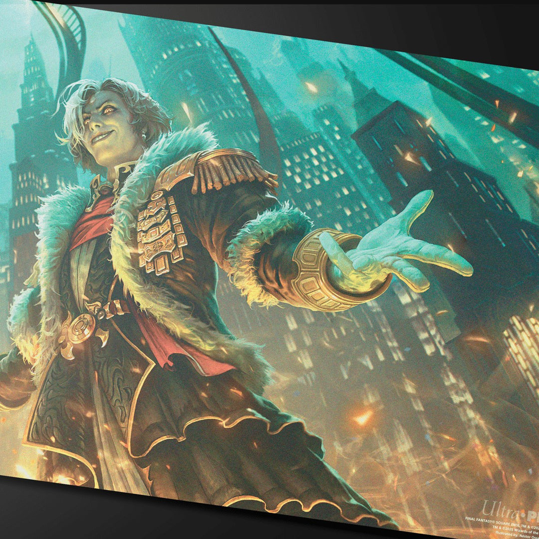 Ultra Pro Playmat Magic the Gathering Universes Beyond Final Fantasy Emet-Selch, Unsundered / Hades, Sorcerer of Eld Double-Sided — official publisher extra