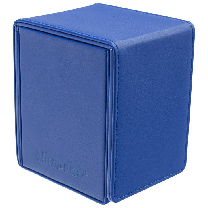 Ultra Pro Vivid Alcove Flip Box Blue — official publisher extra