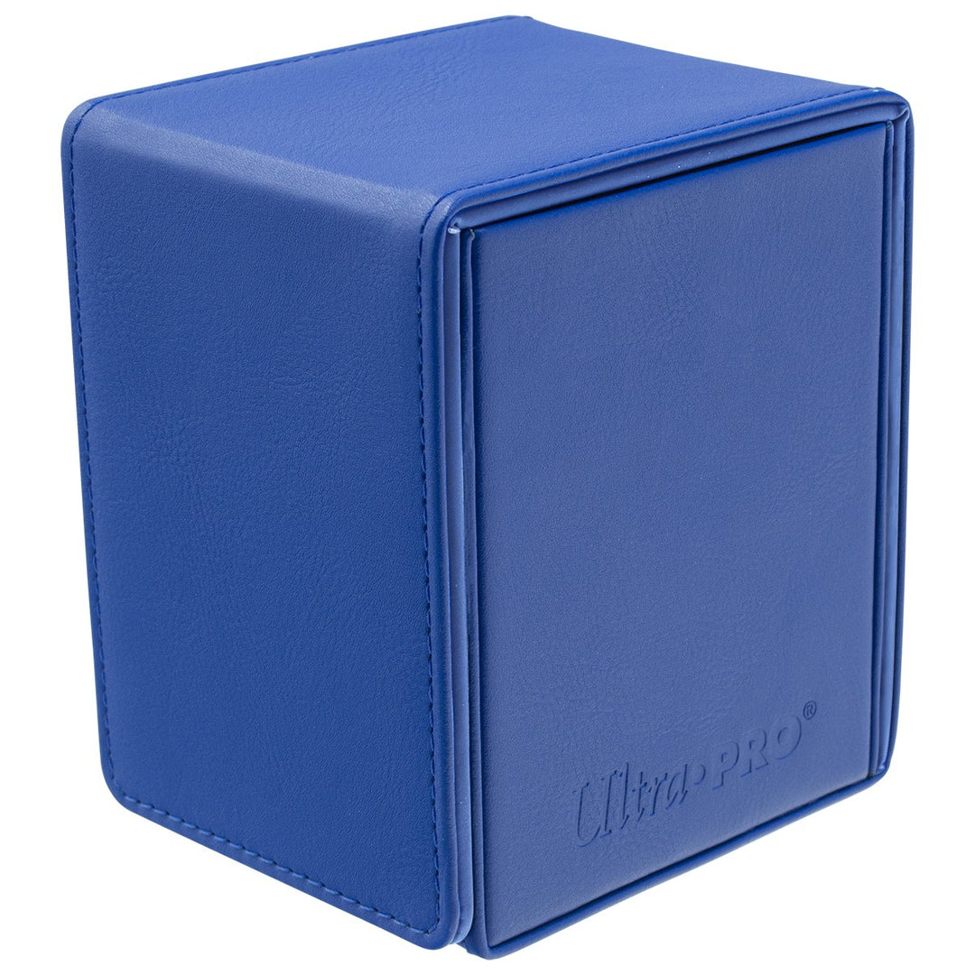Ultra Pro Vivid Alcove Flip Box Blue — official packshot