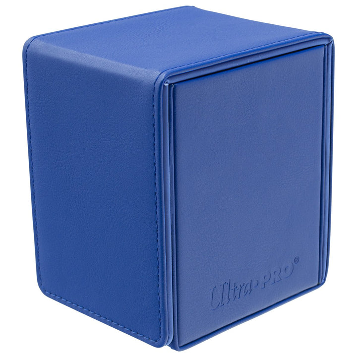 Ultra Pro Vivid Alcove Flip Box Blue — official packshot