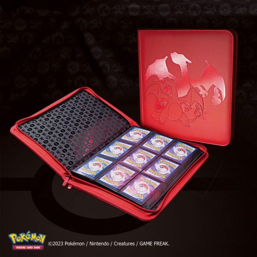 Ultra Pro Zippered PRO Binder 9-Pocket Pokemon Elite Series Lucario — official manufacturer extra