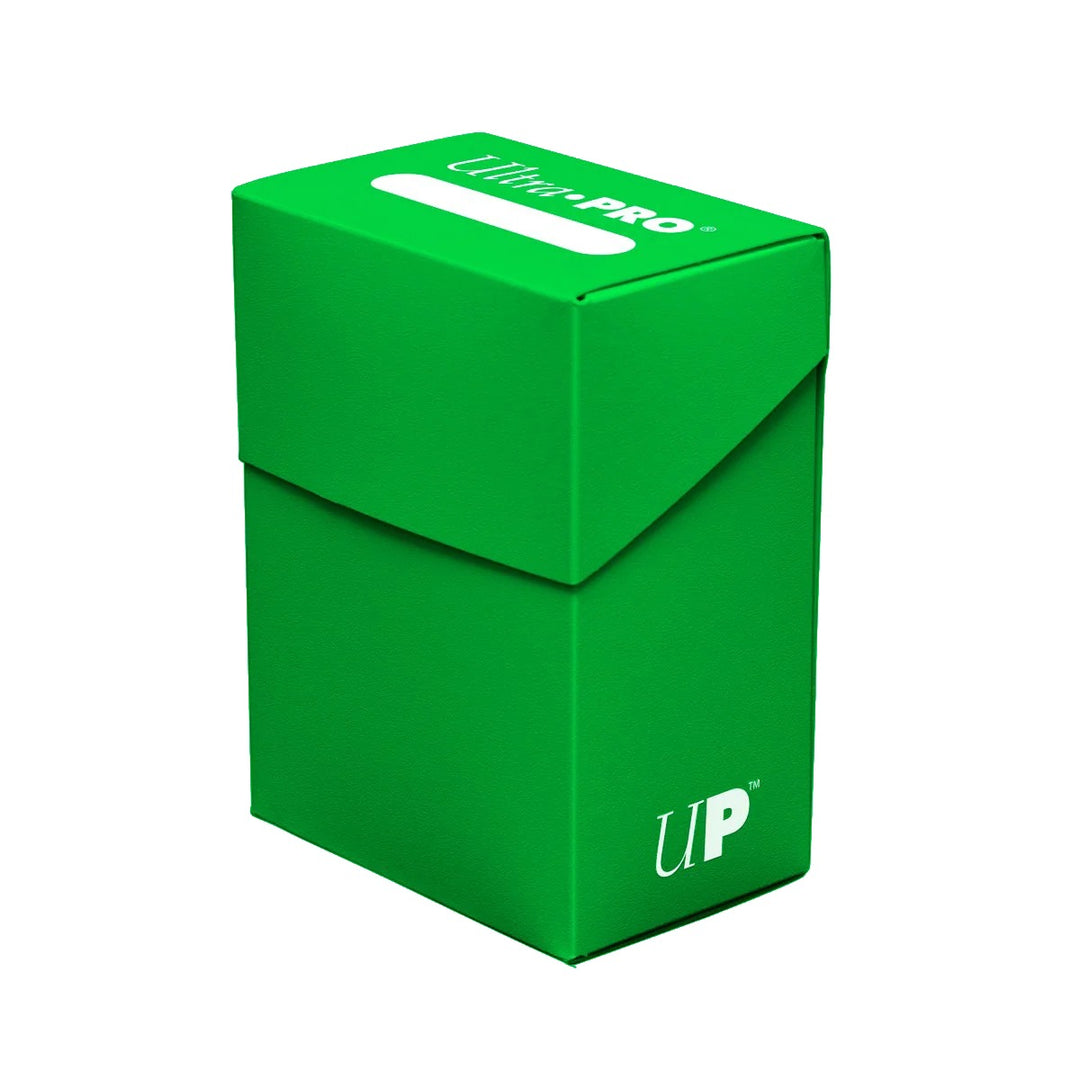 Ultra Pro PRO 80+ Deck Box Lime Green — official product photo