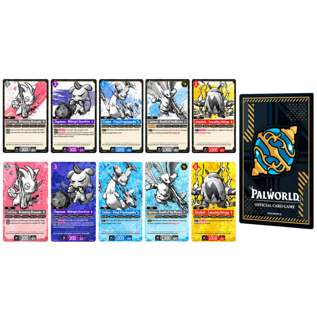 Palworld Sleeve & Card Set Vol. 1