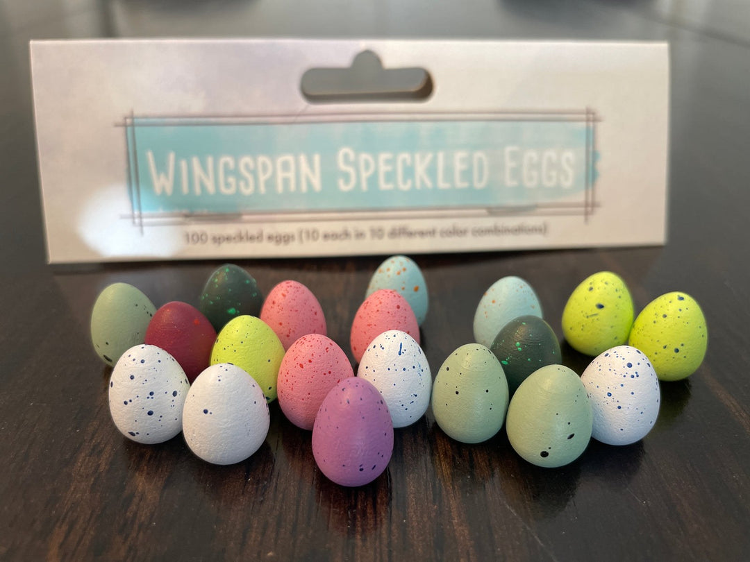 100 Speckled Eggs for Wingspan — official publisher extra