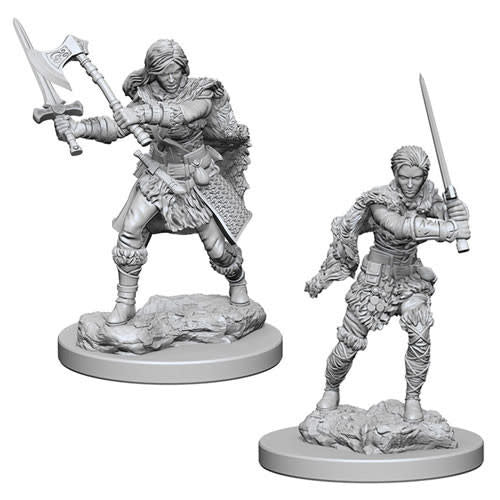 D&D Nolzur's Marvelous Miniatures:Human Female Barbarian